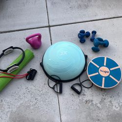 💖 Exercise Lovers! 9 Pc Work Out At Home Set!💖