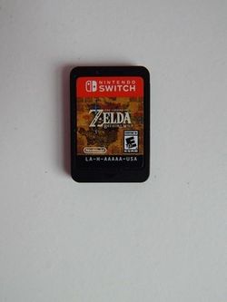 Legend of Zelda breath of the wild cartridge only