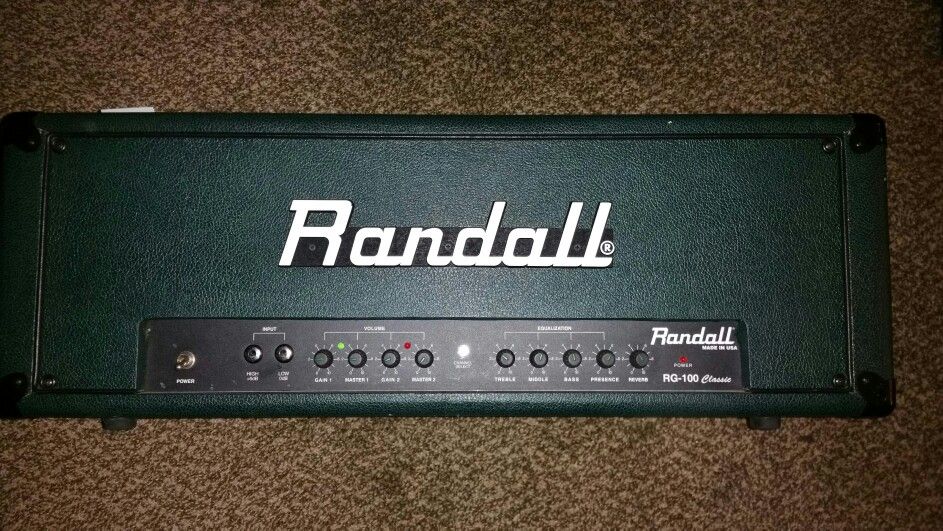 Randall RG100 Classic guitar amp head