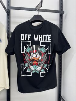 Off White Graphic T-Shirt Black