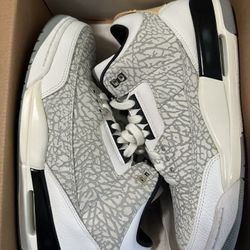 Nike Air Jordan 3 Retro White Flip 3 Size 10
