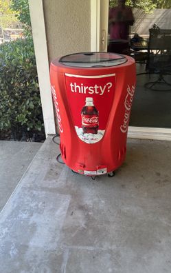 Coca Cola Electric Barrel Cooler