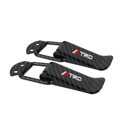Brand New Universal TRD Carbon Fiber Car Bumper Trunk Fender Hatch Lids Quick Release Fastener