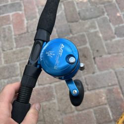 Avet Sxj 5.3.1 On Custom 20-40lb Rod