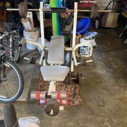 Bench With Weights