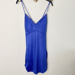 Cobalt Blue Bodycon Dress | Large