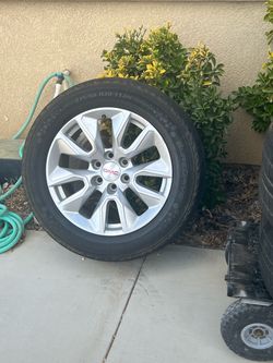 GMC 20” rims and tires
