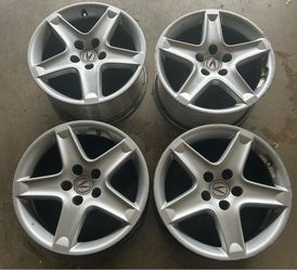 Set of 4 Acura TL 17” OEM rims Wheels no tires RSX TSX Honda accord civic