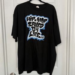 Hip-Hop Saved My Life T-Shirt 2XL