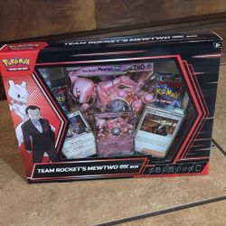 Team Rocket Mew Two Ex Box