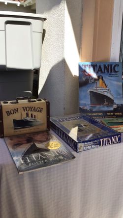Collectible vintage titanic memorabilia