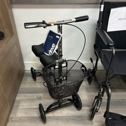 Steerable Knee Scooter With Basket. Financing Available ✅ 