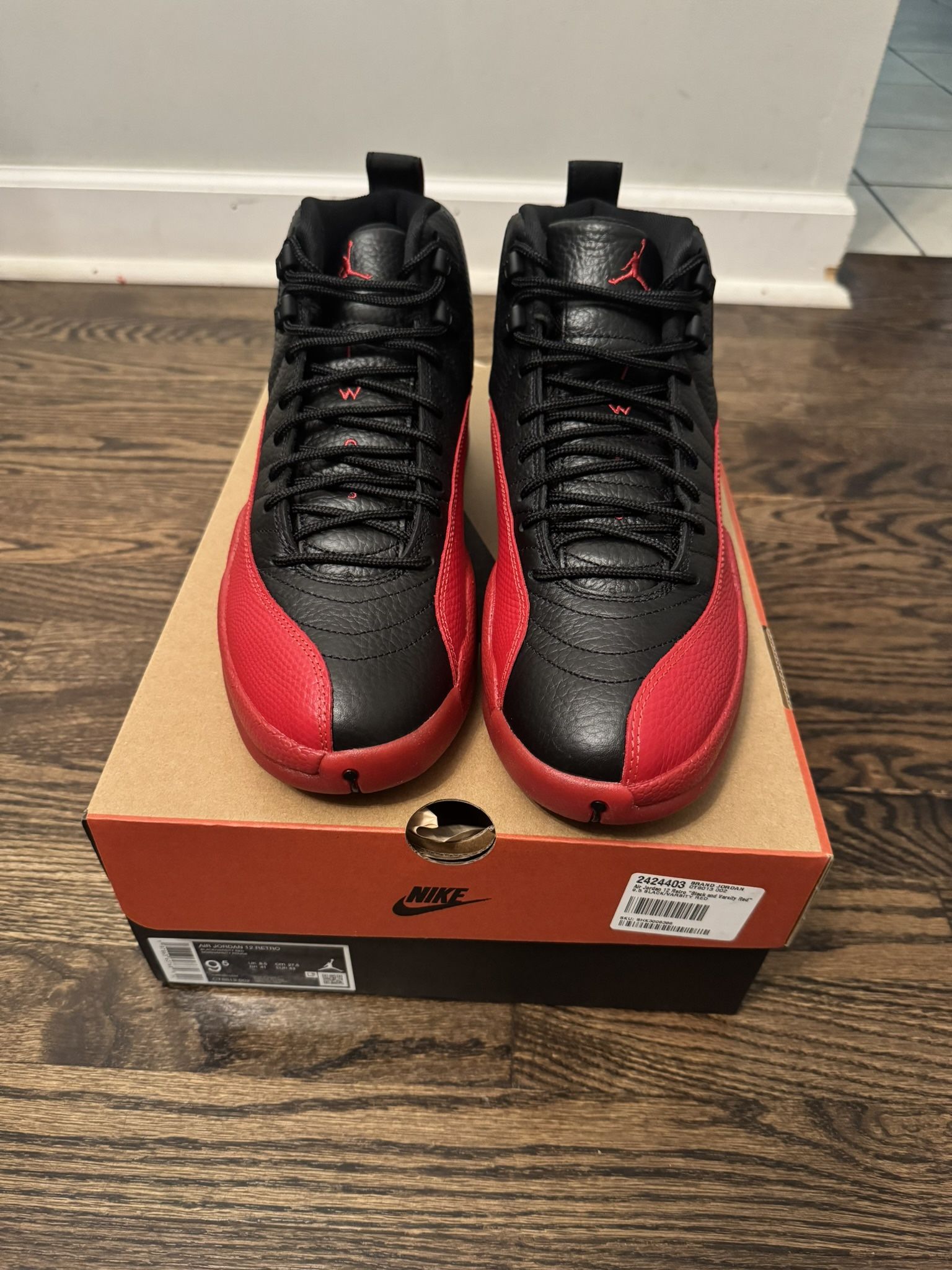 Jordan Retro 12 Flu Games 9.5