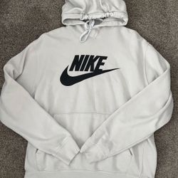 Men’s White Nike Hoodie Size L