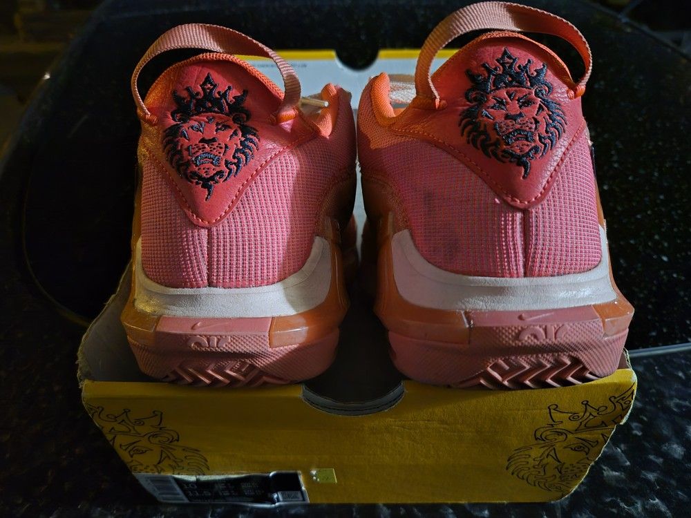 LeBron Witness 7 Basketball Shoes - Size 10 - Bright Crimson - Comes With The Original Box - Used
