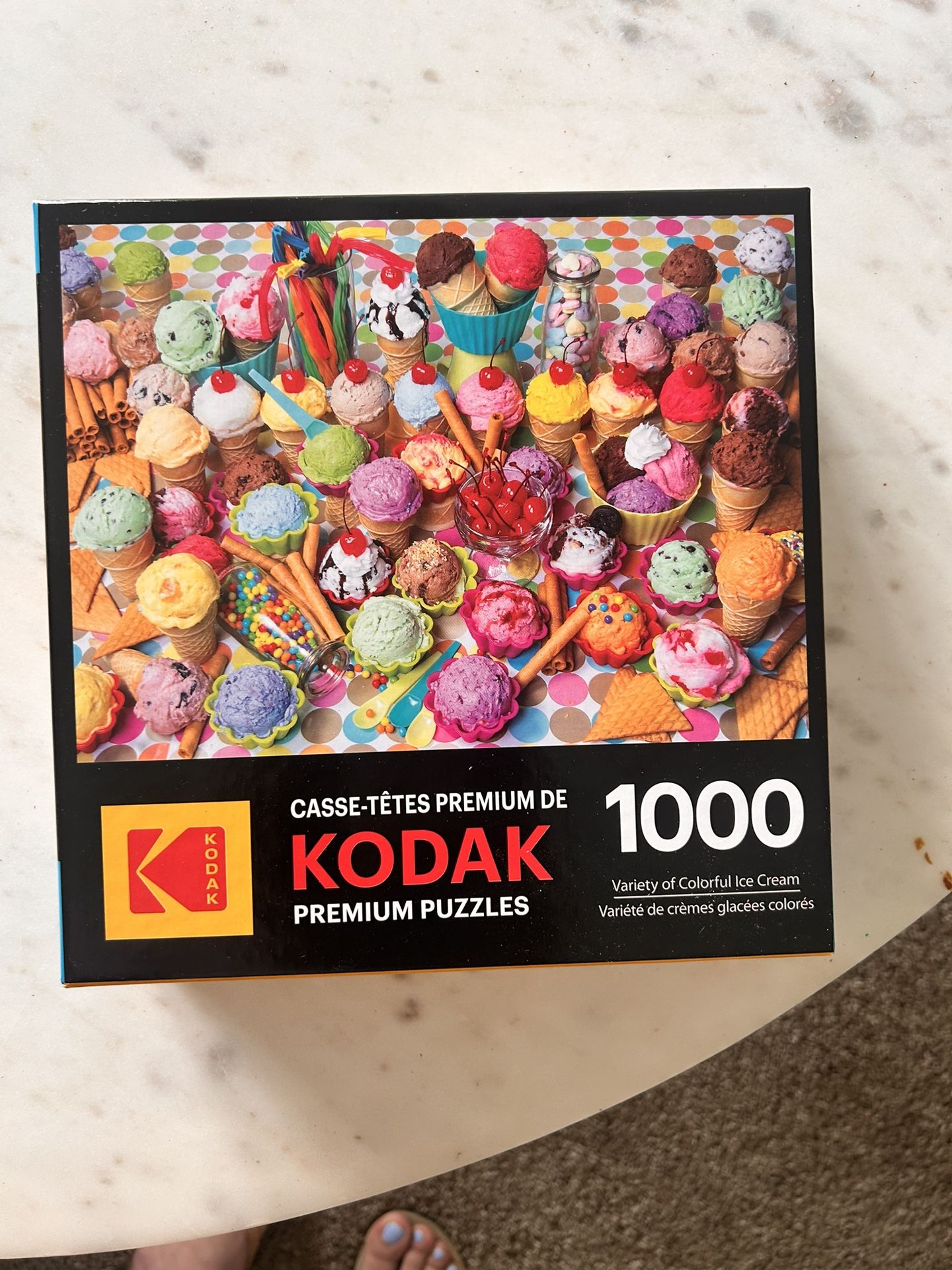 RoseArt - Colorful Ice Cream - 1000 Piece Puzzle