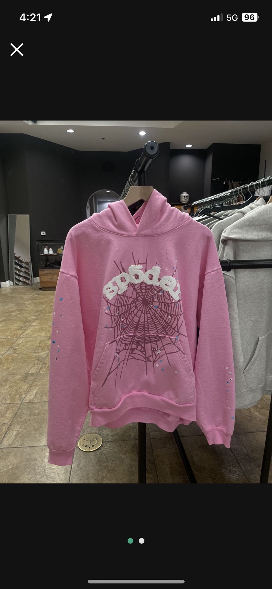 Pink Sp5der Hoodie