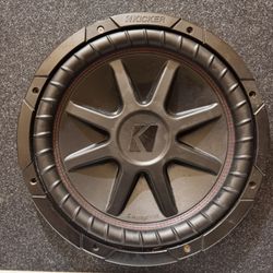 12” Kicker With Crunch Amp