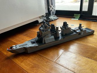 Lego navy ship