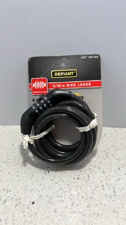 DEFIANT Bike 5/16 inch Lock