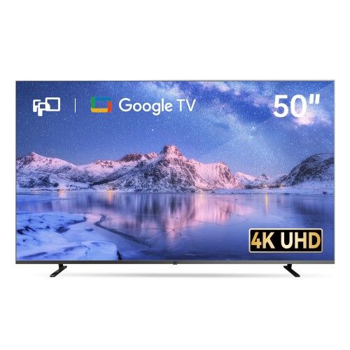 FPD 50 Inch Smart TV, 4K LED Google TV with Google Play