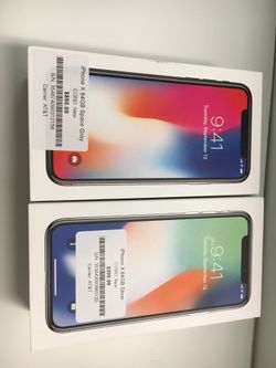 Brand new Apple iPhone X 64GB for AT&T Cricket