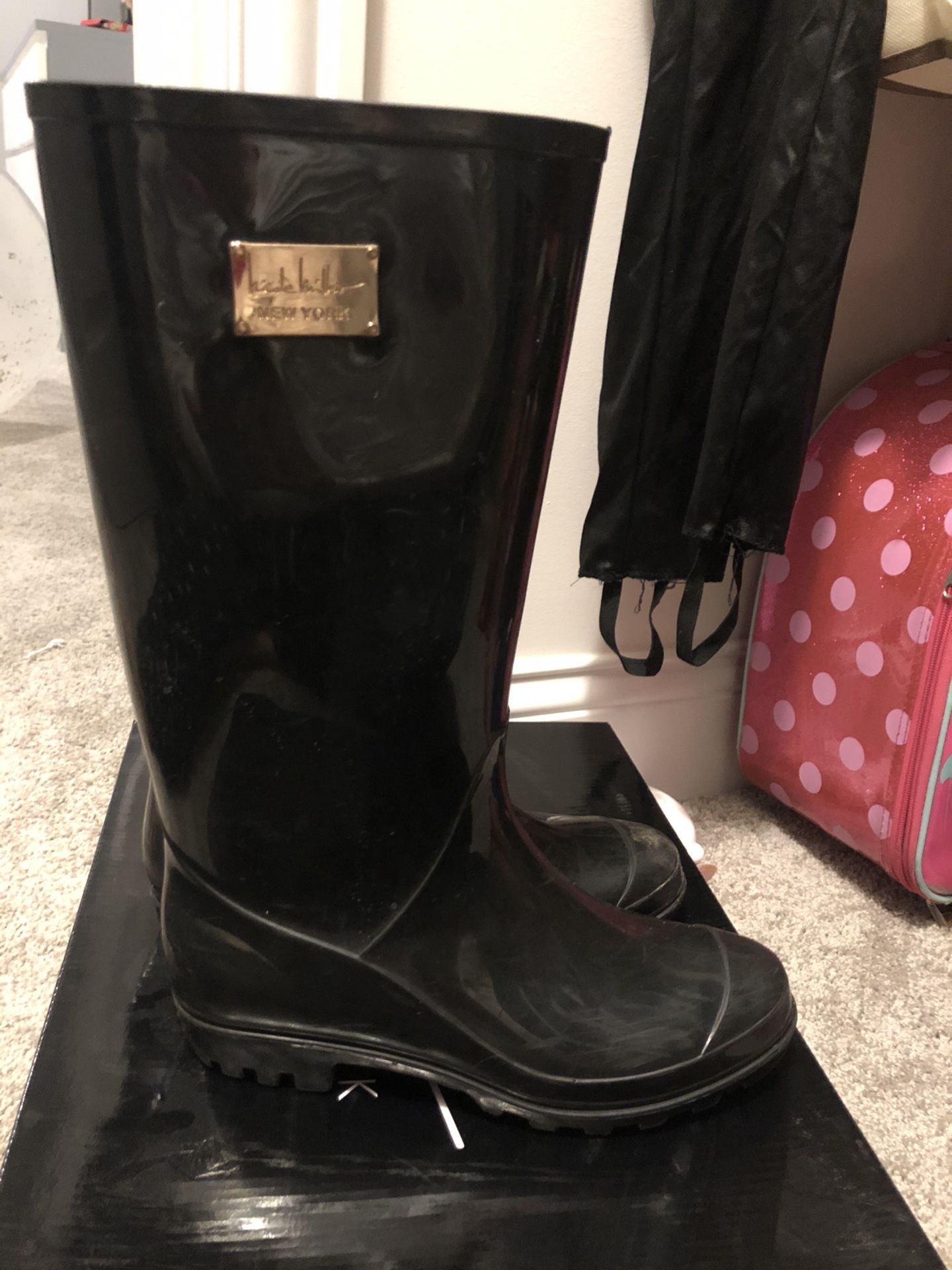 Women’s Nicole Miller Rain Boots Size 6