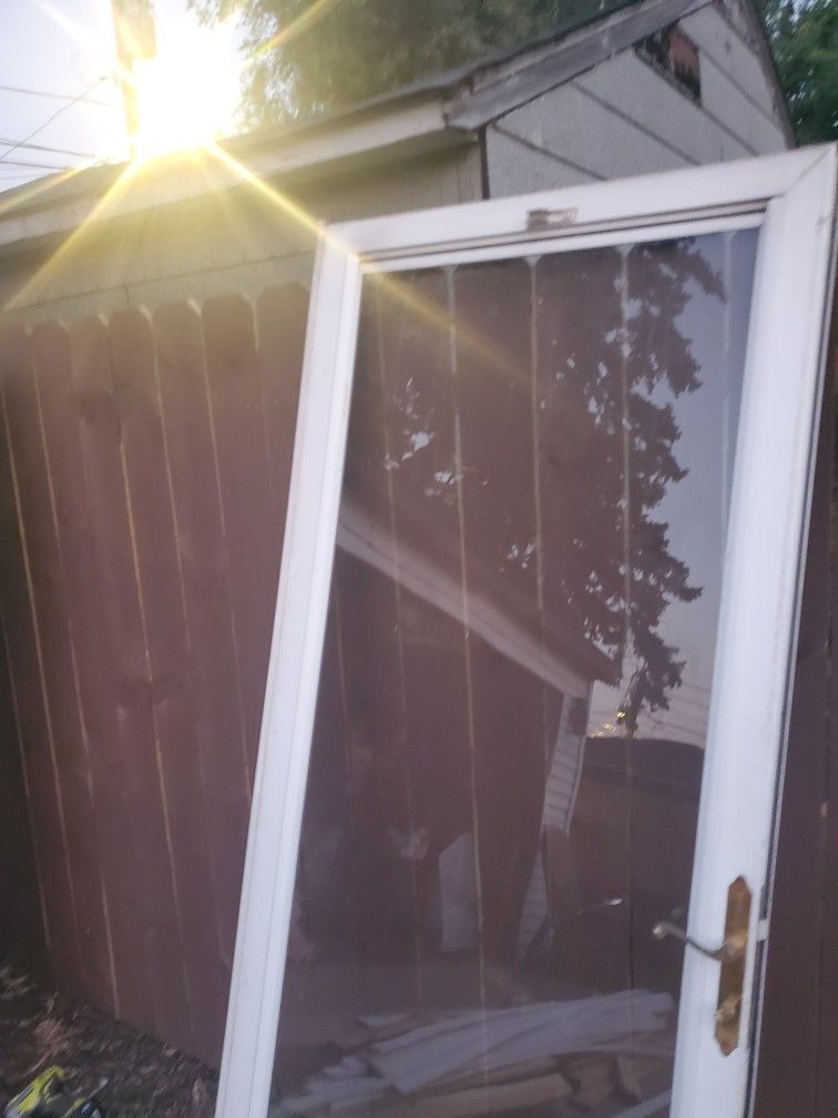 Glass Storm Door
