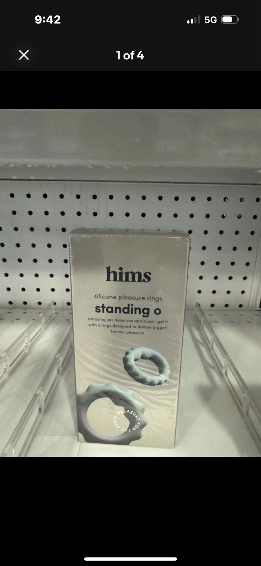 Hims Silicone Pleasure Rings Standing O 2 Ring Set