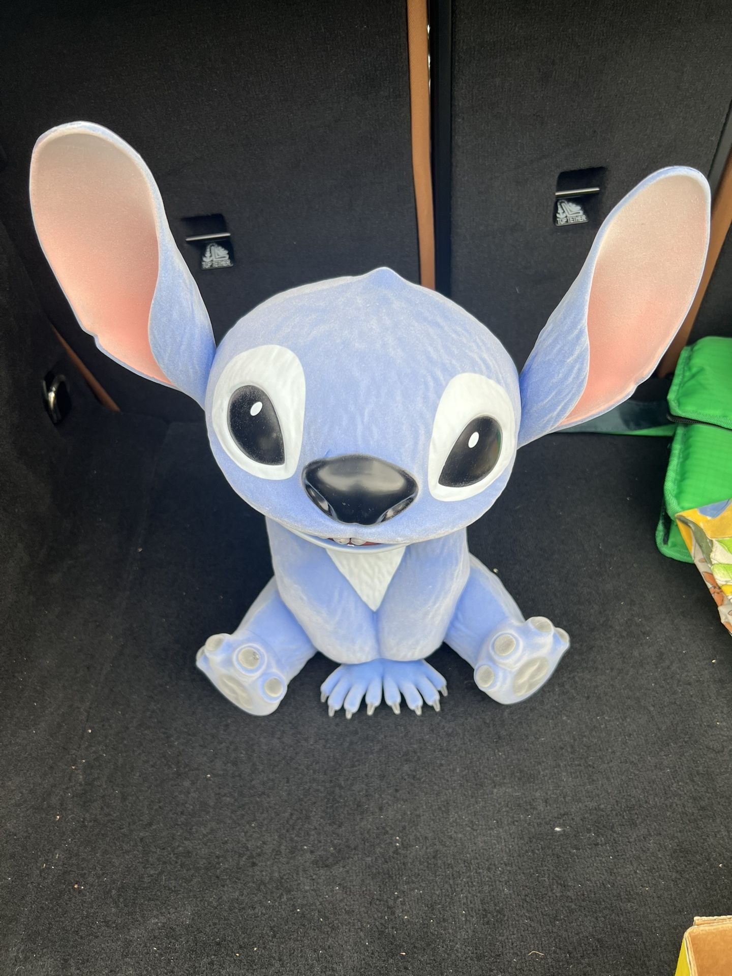 Stitch Disney popcorn bucket IN HAND flocked material Ready to ship!