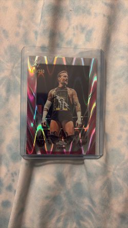 Topps Chrome WWE CM Punk /250 Raywave