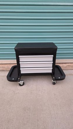 Mechanics Toolbox Roller Seat