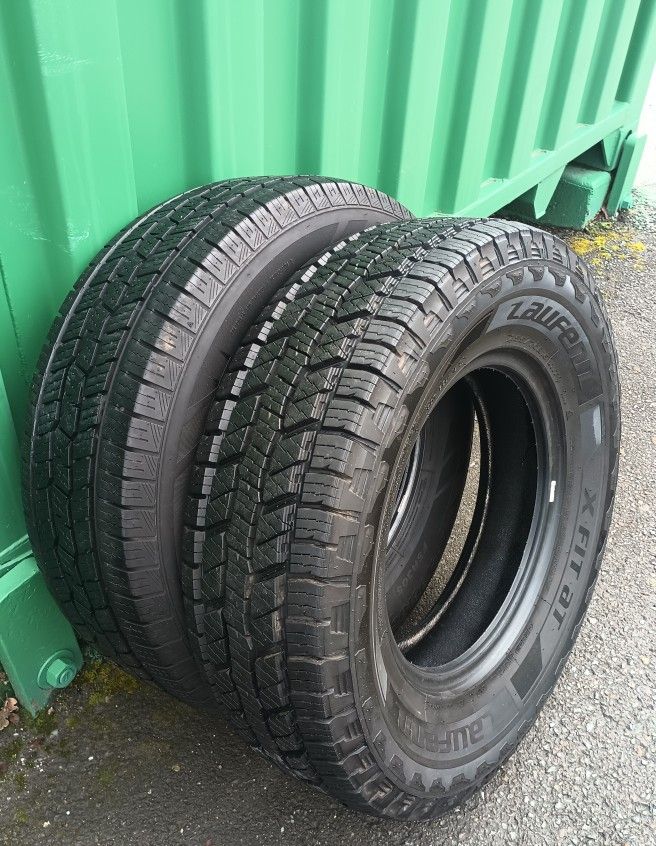 2 Used Tires 255/70/R16