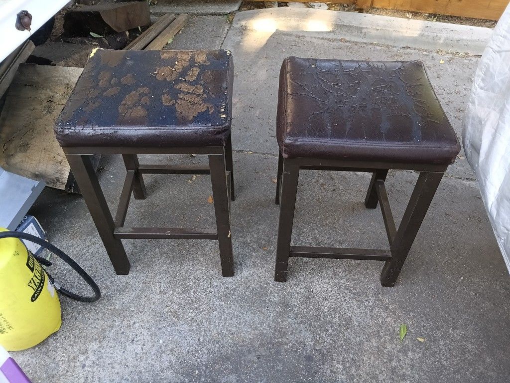 Metal bar or counter top stools