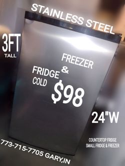 Small 24" fridge refrigerator