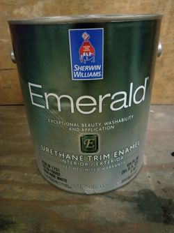 Super Paints Sherwin-Williams Emerald Urethane Trim Enamel 1 Gallon Paint