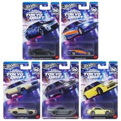 Hot Wheels Silver Series Fast & Furious Tokyo Drift 2026 Set of 5 🔥🔥🔥