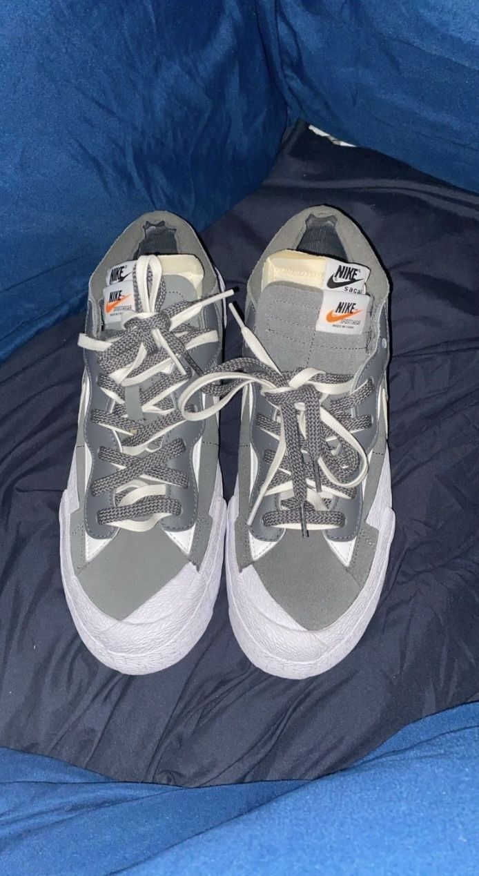 Nike Blazer Low Sacai Iron Grey,