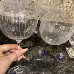 Mikasa Wine Glasses 