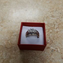 10k Yellow Gold Multi Diamond Ring