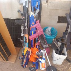 Nerf guns collection