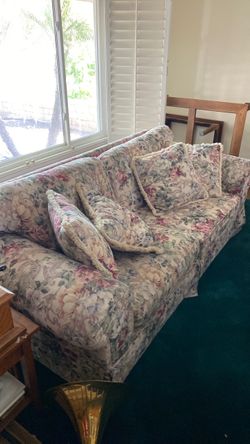 Free sofa no kids no pets.