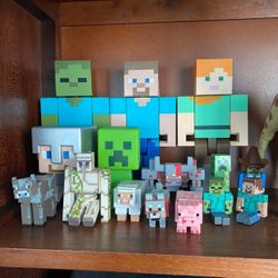 Minecraft Figure Lot 