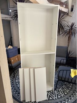 IKEA BILLY Bookcase, white, 31 1/2x11x79 1/2"