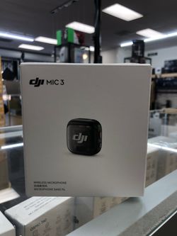 Dji Mic 3 Clip On Transmitter Recorded With Built In Microphone Brand New