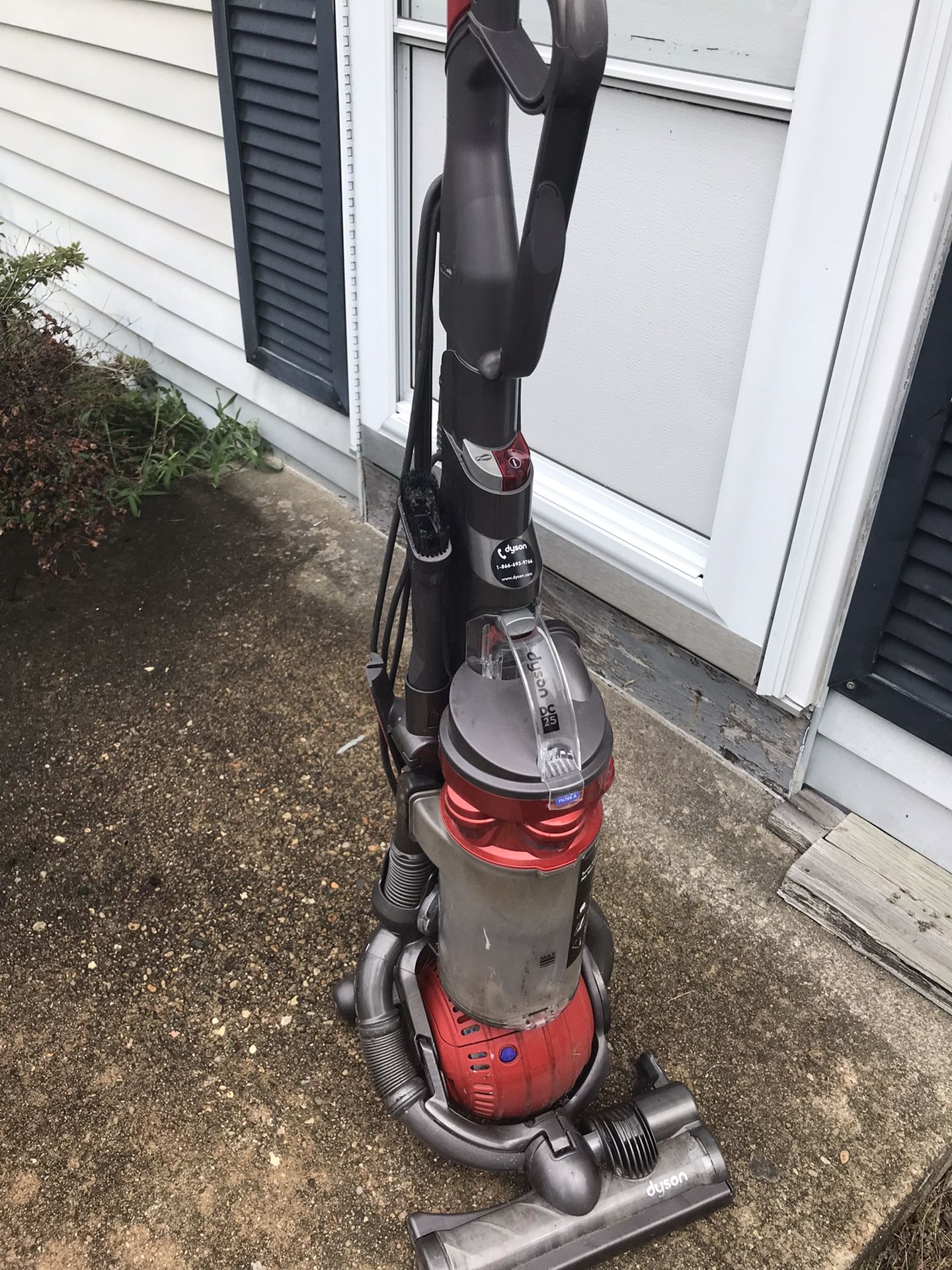 The Dyson Ball Vacuum needs brush belt works great first $50 takes it now
