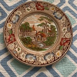 Rural England Decorative Plate 