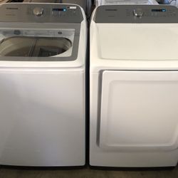 Samsung Washer and Gas Dryer Set 