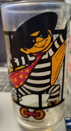 1977 Vintage McDonald's Hamburglar Glass