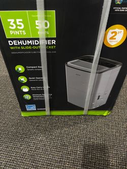 Hisense 35-Pint Dehumidifier – Brand New, Unopened